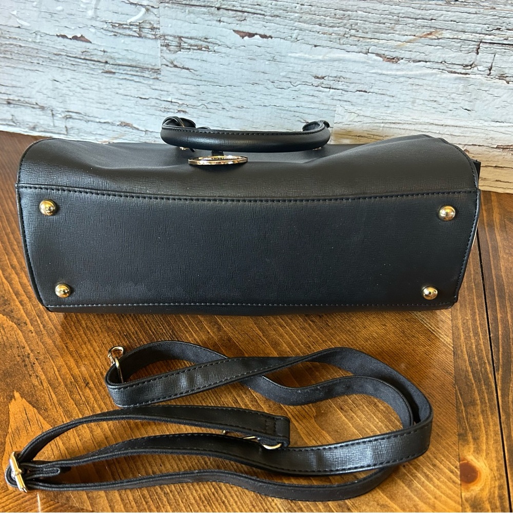 DAVID JONES Black and White Handbag - Picture 5 of 6
